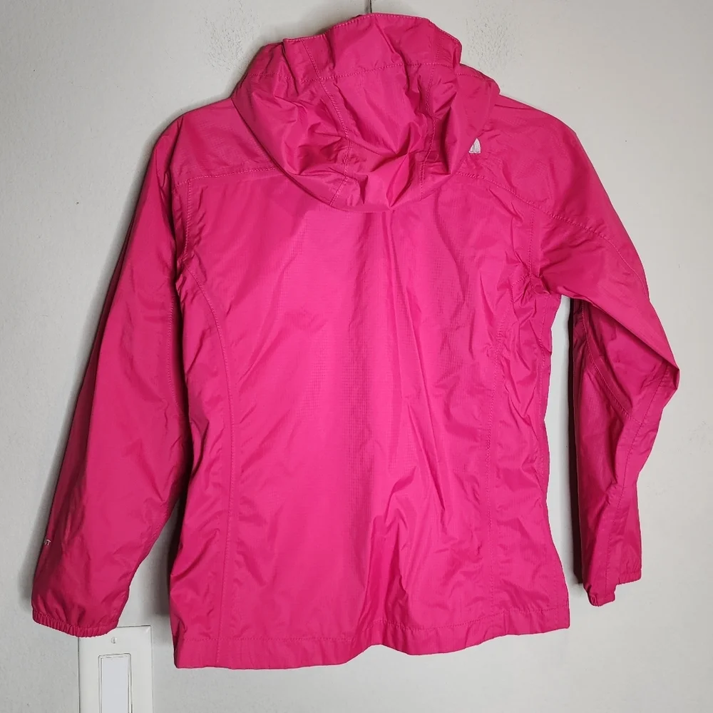 The North Face Hyvent Pink Windbreaker Lightweight Jacket Kid Size 10/12 M Nylon